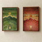 City Palace Jaipur – The Green Door (Spring) | Four Seasons Series Fine Art Wall Photography Print