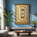 Shekhawati Haveli Ceiling – Ras Leela Painting | Colour, Dance & Divine Joy | Indian Heritage Fine Art Wall Photography Print