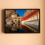 Galtaji Temple Jaipur – Sacred Kund Reflection, Aravalli Gorge & Ancient Heritage | Fine Art Wall Photography Print