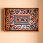 Krishna Raas Leela – Shekhawati Fresco Ceiling Art from Mandawa Havelis | Fine Art Wall Photography Print