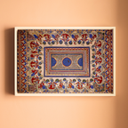 Krishna Raas Leela – Shekhawati Fresco Ceiling Art from Mandawa Havelis | Fine Art Wall Photography Print