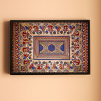 Krishna Raas Leela – Shekhawati Fresco Ceiling Art from Mandawa Havelis | Fine Art Wall Photography Print