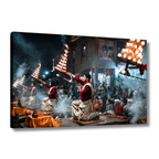 Ganga Aarti Varanasi – The Ethereal Ritual of Fire, Smoke & Devotion | Fine Art Wall Photography Print