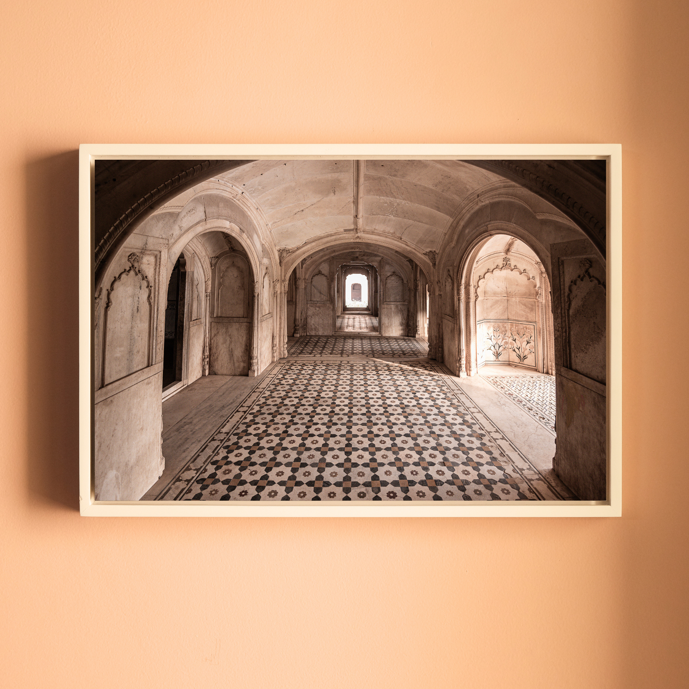 Deeg Palace, Rajasthan – Symmetry & Stillness Inside the Palace | Fine Art Wall Photography Print