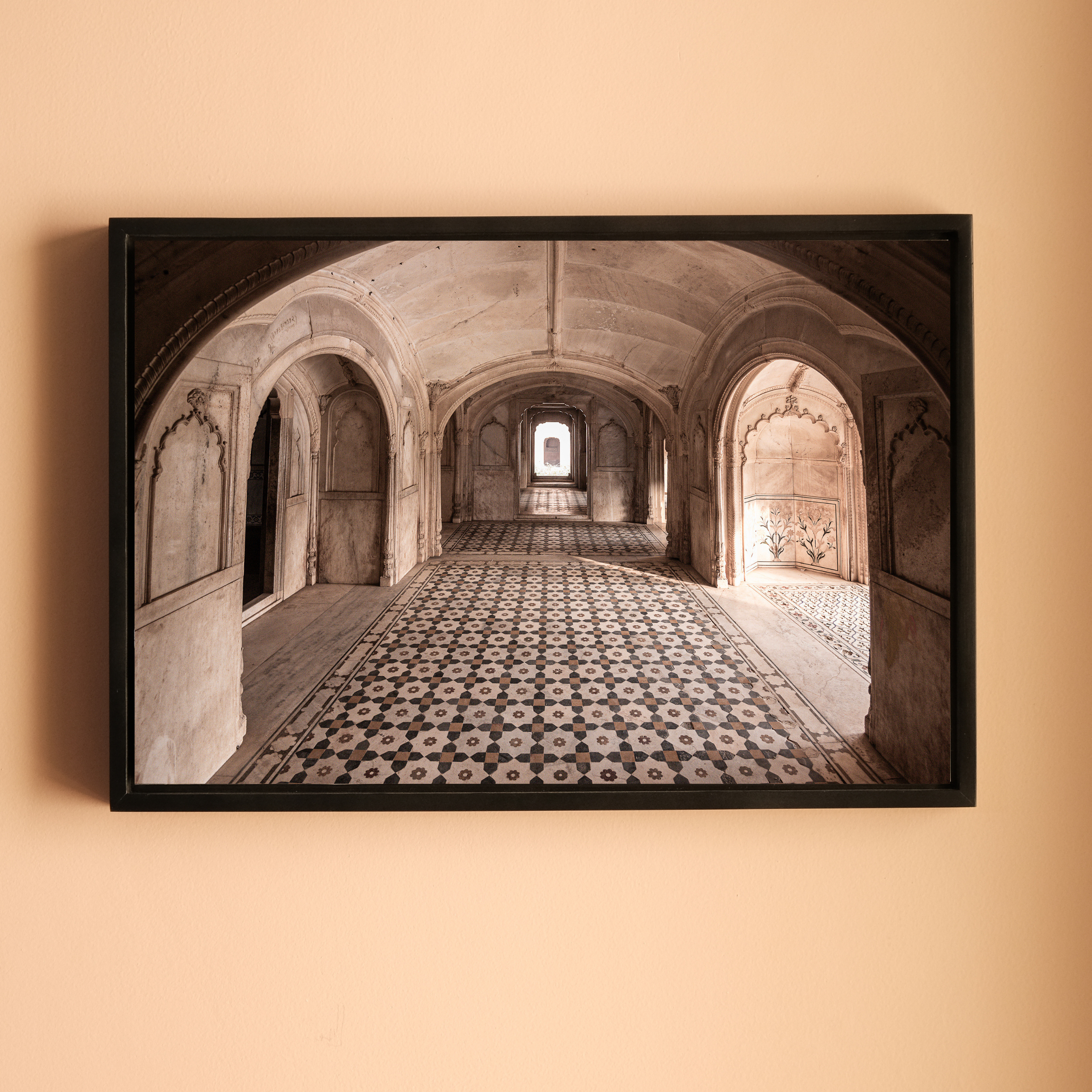 Deeg Palace, Rajasthan – Symmetry & Stillness Inside the Palace | Fine Art Wall Photography Print