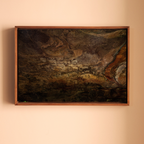 Bhimbetka Cave Paintings, Bhopal – Layers of Prehistoric Art on Ancient Rock | Fine Art Wall Photography Print