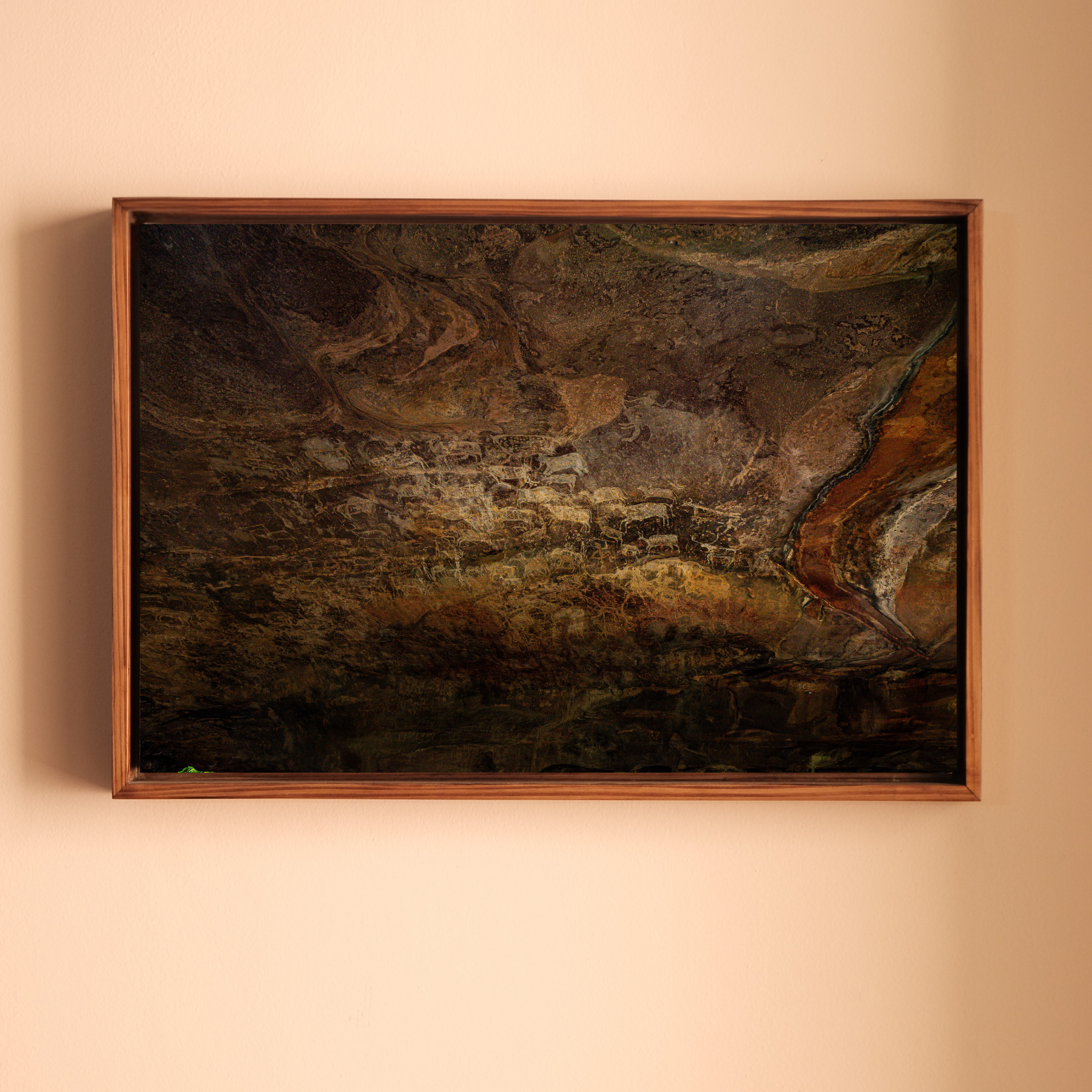 Bhimbetka Cave Paintings, Bhopal – Layers of Prehistoric Art on Ancient Rock | Fine Art Wall Photography Print