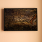 Bhimbetka Cave Paintings, Bhopal – Layers of Prehistoric Art on Ancient Rock | Fine Art Wall Photography Print