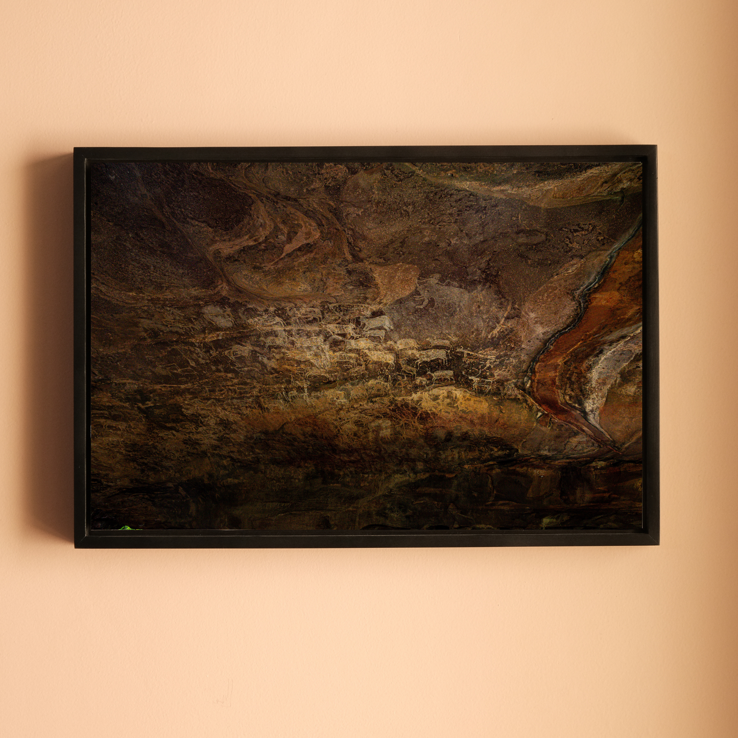 Bhimbetka Cave Paintings, Bhopal – Layers of Prehistoric Art on Ancient Rock | Fine Art Wall Photography Print