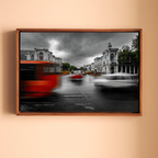 Connaught Place, New Delhi – Monsoon Traffic & Storm Clouds | Fine Art Wall Photography Print