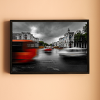Connaught Place, New Delhi – Monsoon Traffic & Storm Clouds | Fine Art Wall Photography Print