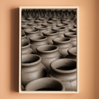 Delhi Potters Village – Clay, Craft & Pattern | DPR Series Fine Art Wall Photography Print