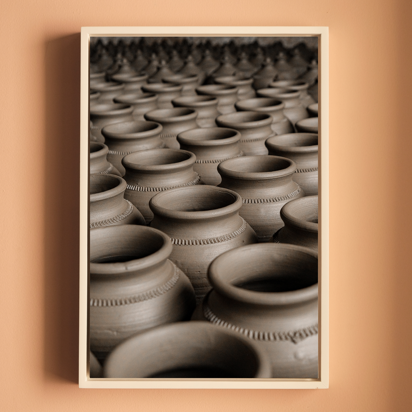 Delhi Potters Village – Clay, Craft & Pattern | DPR Series Fine Art Wall Photography Print