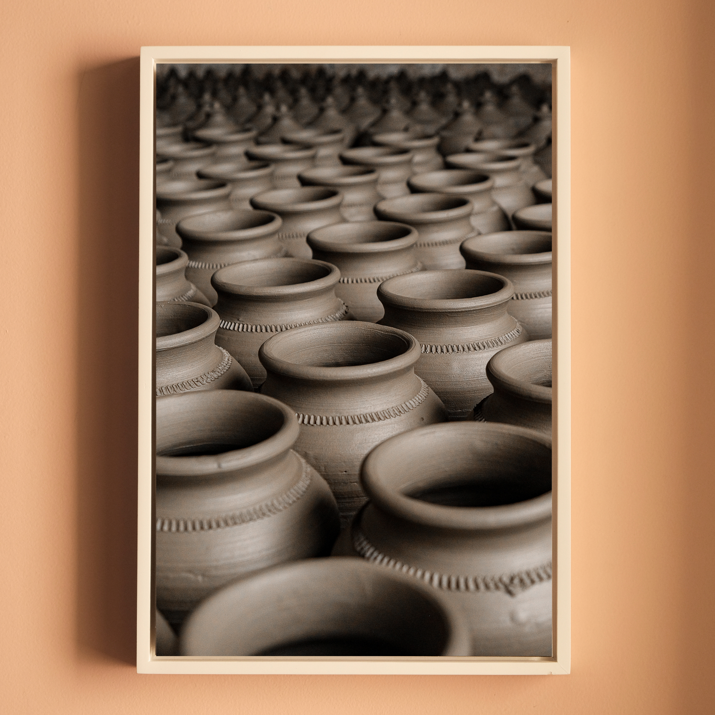 Delhi Potters Village – Clay, Craft & Pattern | DPR Series Fine Art Wall Photography Print