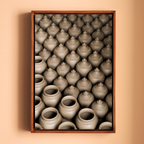 Delhi Potters Village – Clay, Craft & Pattern | DPR Series Fine Art Wall Photography Print