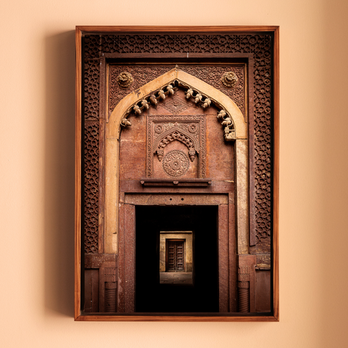 Agra Fort Doors – Intricate Patterns & Astounding Colors | Fine Art Wall Photography Print