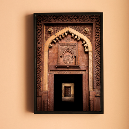 Agra Fort Doors – Intricate Patterns & Astounding Colors | Fine Art Wall Photography Print