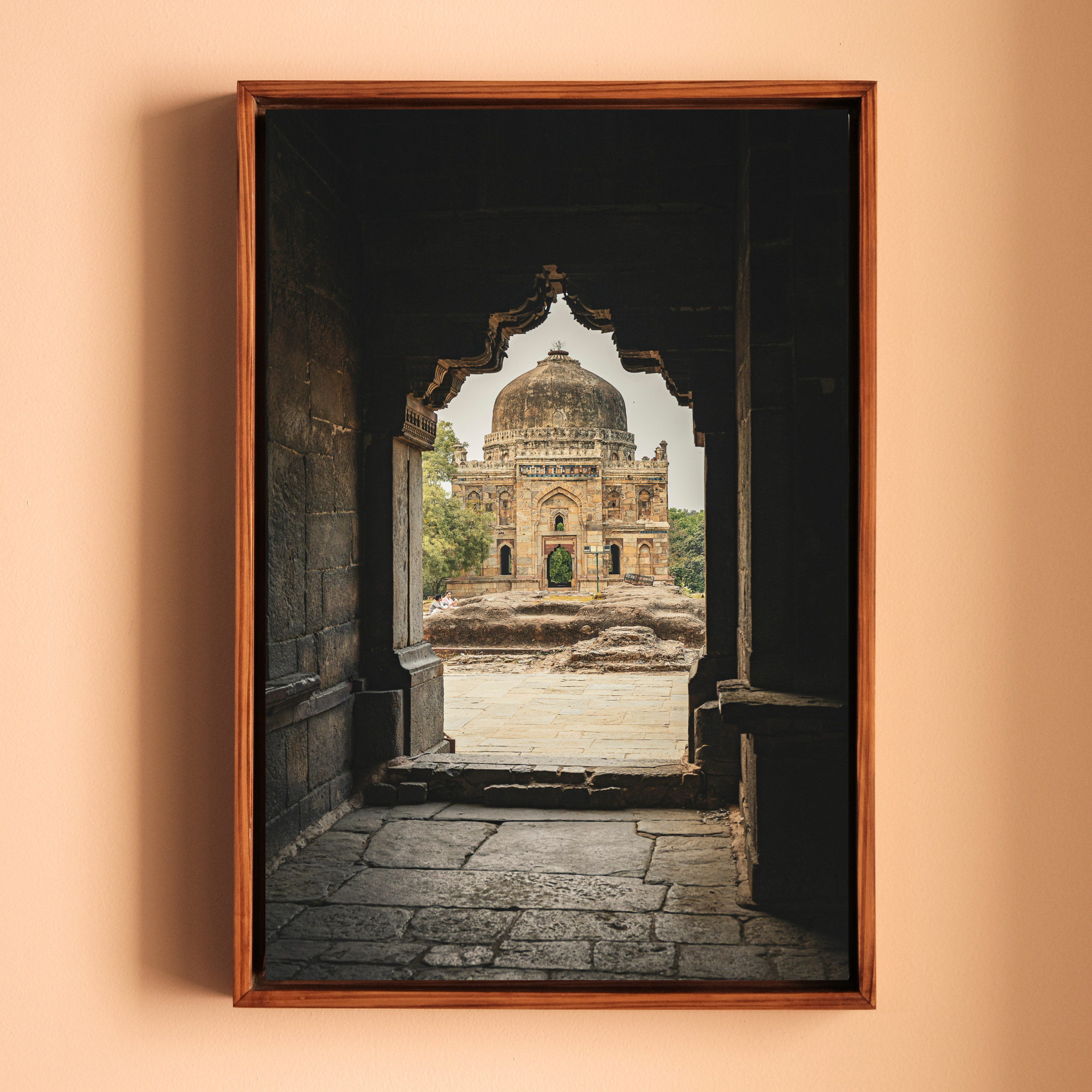 Lodhi Tomb – Frame Within a Frame | Ancient Stone Marvel Fine Art Wall Photography Print (Copy)