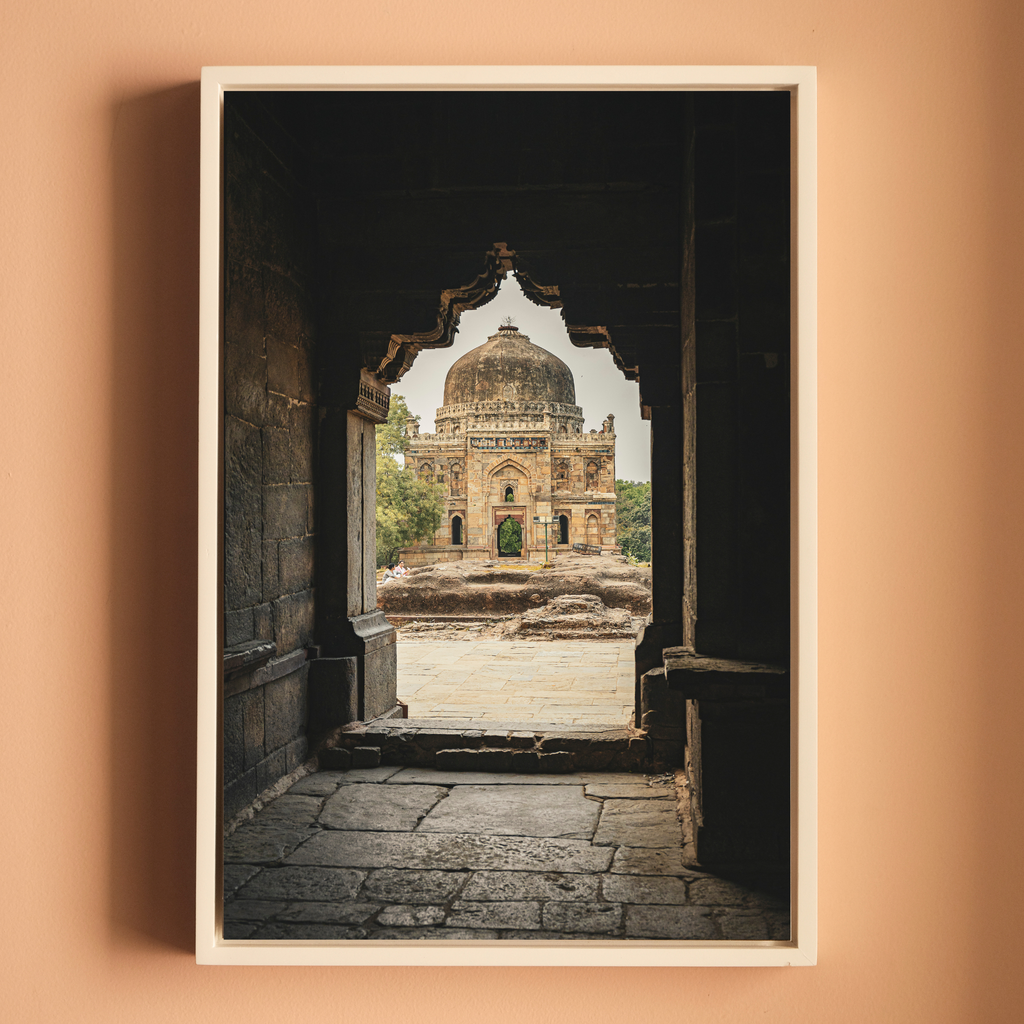 Lodhi Tomb – Frame Within a Frame | Ancient Stone Marvel Fine Art Wall Photography Print (Copy)