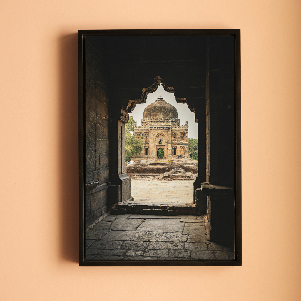 Lodhi Tomb – Frame Within a Frame | Ancient Stone Marvel Fine Art Wall Photography Print (Copy)