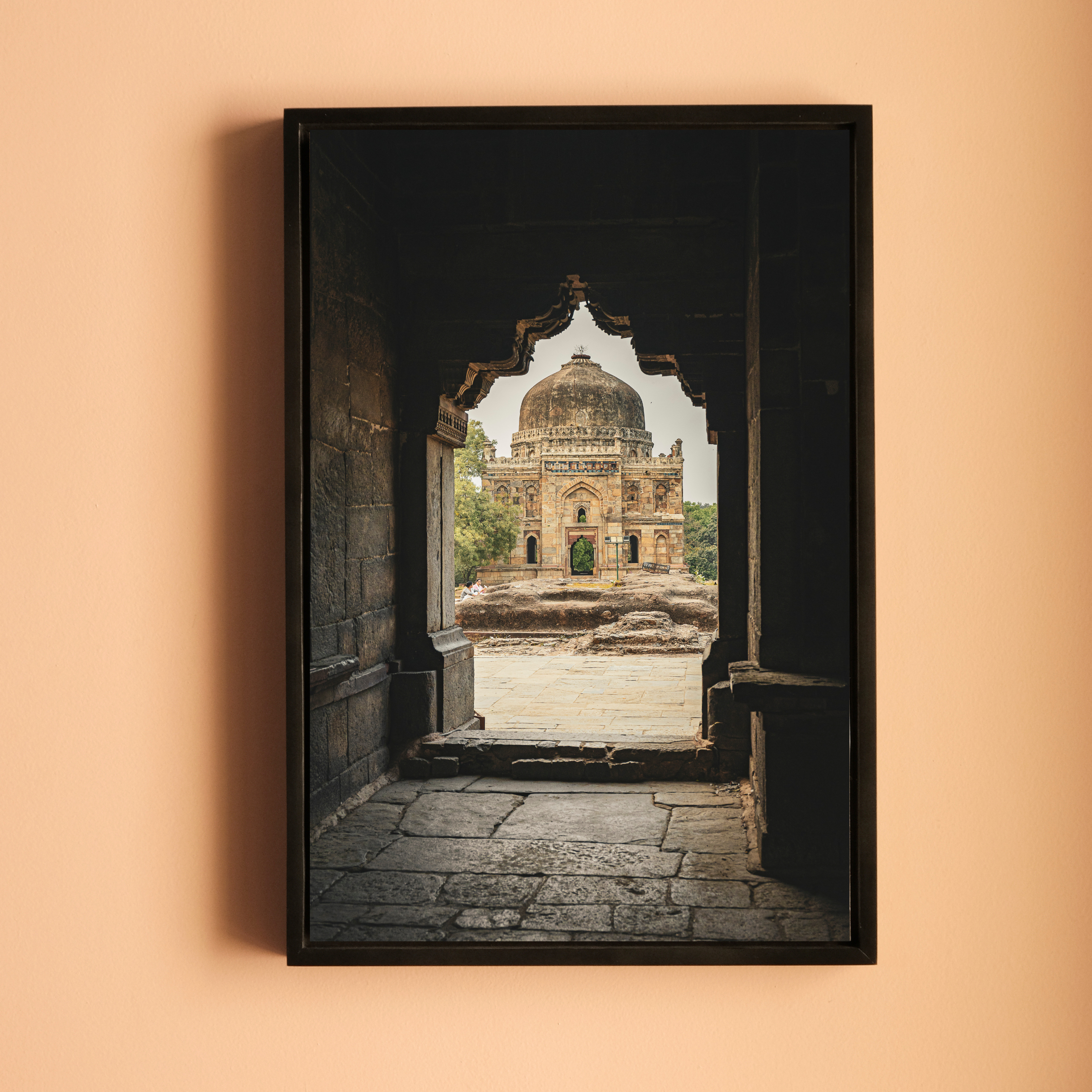 Lodhi Tomb – Frame Within a Frame | Ancient Stone Marvel Fine Art Wall Photography Print (Copy)