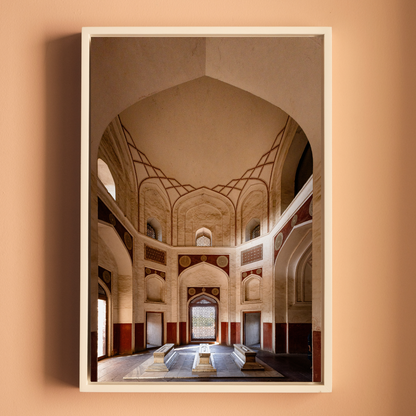 Humayun's Tomb Inner Architecture – Fine Art Wall Photography Print