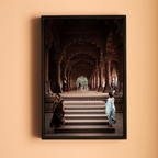 Red Fort Delhi – Footsteps at Diwan-i-Aam | Two Women, One Story Fine Art Wall Photography Print
