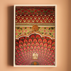 City Palace Jaipur – The Red Door (Autumn) | Four Seasons Series Fine Art Wall Photography Print