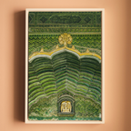 City Palace Jaipur – The Green Door (Spring) | Four Seasons Series Fine Art Wall Photography Print