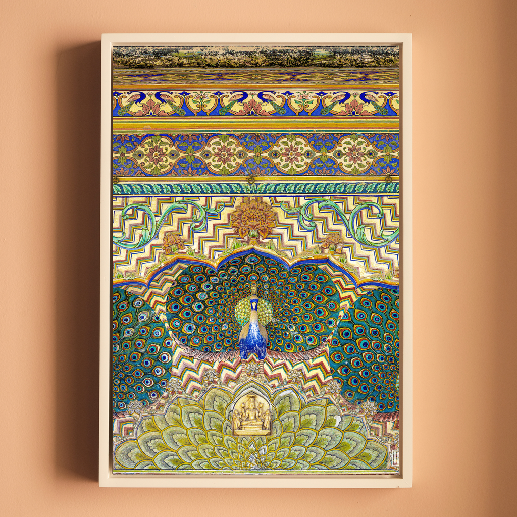 City Palace Jaipur – The Peacock Door | Mor Chowk Fine Art Wall Photography Print