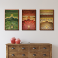 City Palace Jaipur – Three Sacred Gates | Spring, Summer & Winter Fine Art Wall Photography Print Set