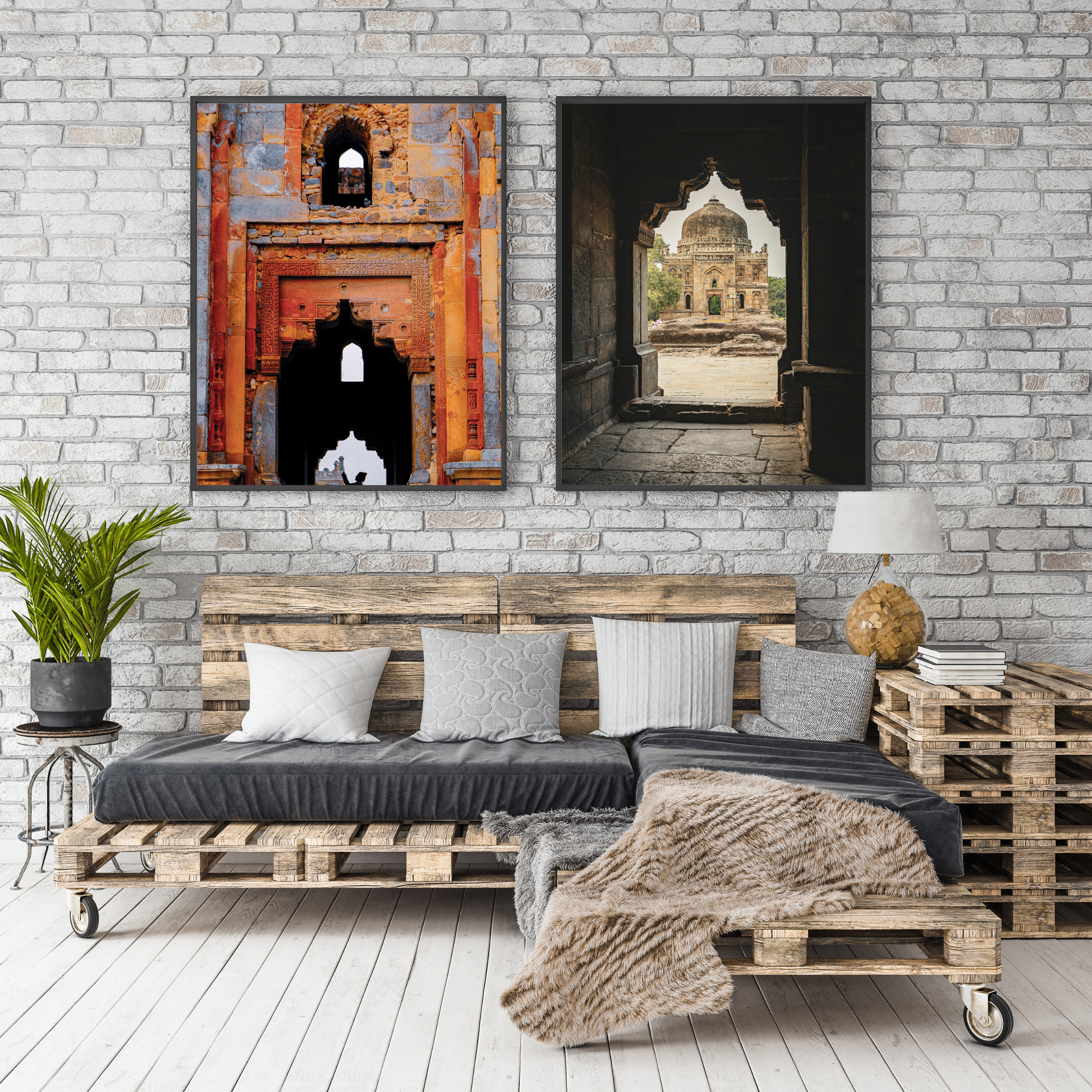 Lodhi Tomb – Frame Within a Frame | Ancient Stone Marvel Fine Art Wall Photography Print (Copy)