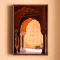 City Palace Jaipur – The Orange Courtyard & the Cannon | Fine Art Wall Photography Print
