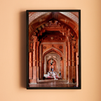 Fatehpur Sikri – The Hallway of Jami Masjid | Layered Arches Fine Art Wall Photography Print