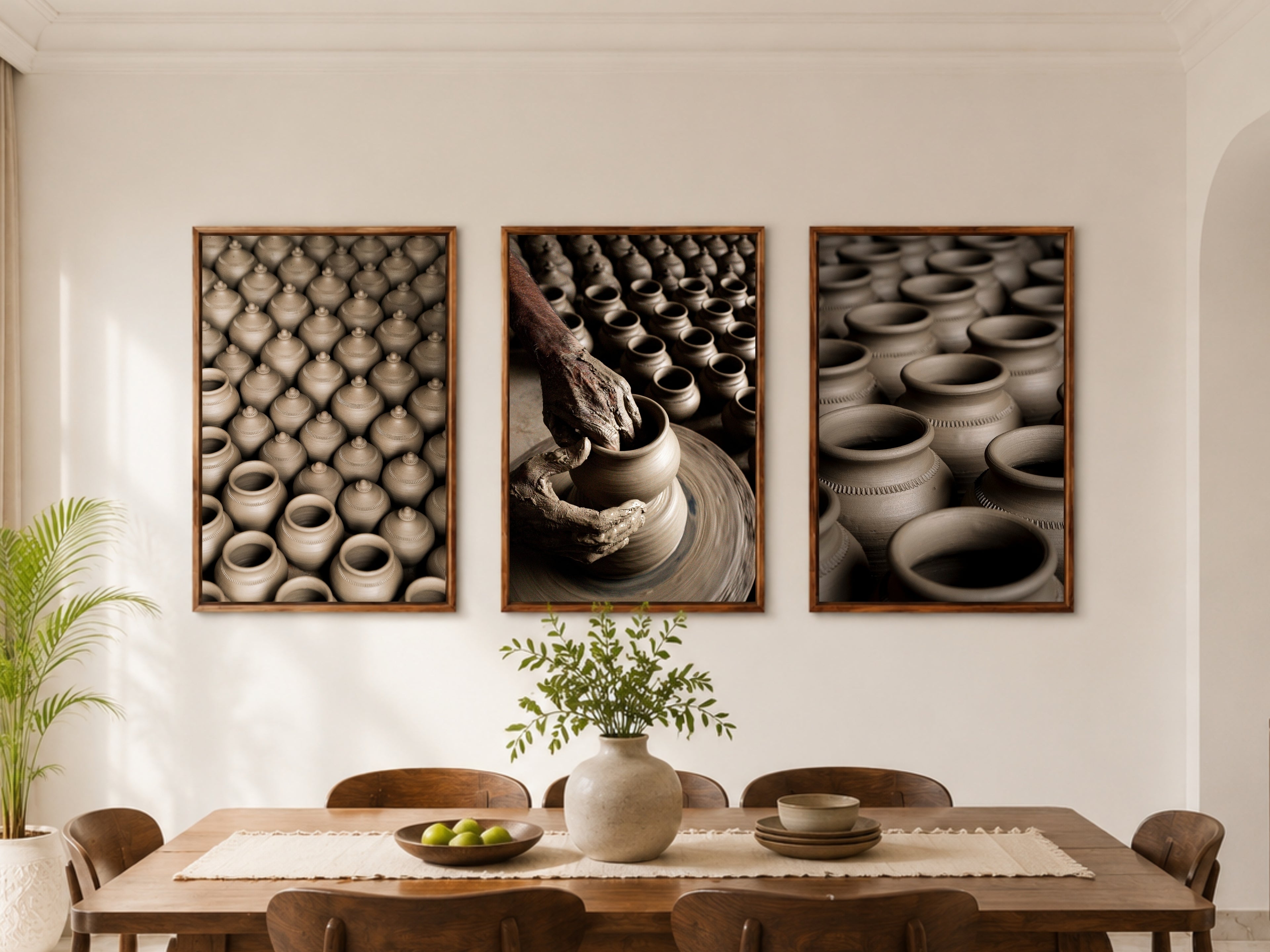 Delhi Potters Village – Clay, Craft & Pattern | DPR Series Fine Art Wall Photography Print