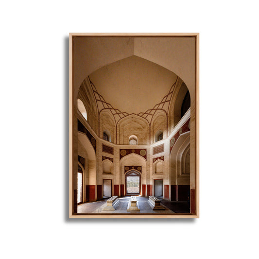Humayun's Tomb Inner Architecture – Fine Art Wall Photography Print