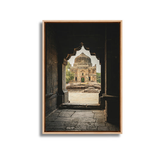 Lodhi Tomb – Frame Within a Frame | Ancient Stone Marvel Fine Art Wall Photography Print (Copy)