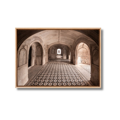 Deeg Palace, Rajasthan – Symmetry & Stillness Inside the Palace | Fine Art Wall Photography Print