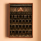 Shekhawati Haveli Wooden Gateway with Ganesha – Rajasthan | Heritage Craftsmanship Fine Art Wall Photography Print