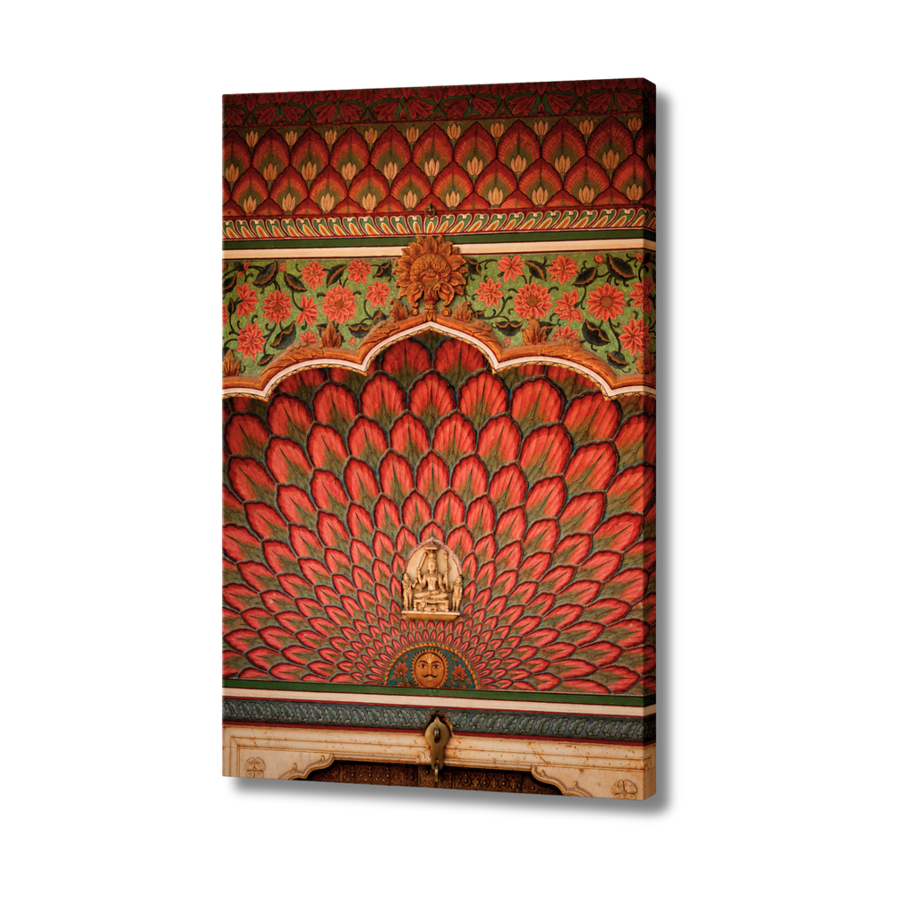 City Palace Jaipur – The Red Door (Autumn) | Four Seasons Series Fine Art Wall Photography Print