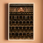 Shekhawati Haveli Wooden Gateway with Ganesha – Rajasthan | Heritage Craftsmanship Fine Art Wall Photography Print