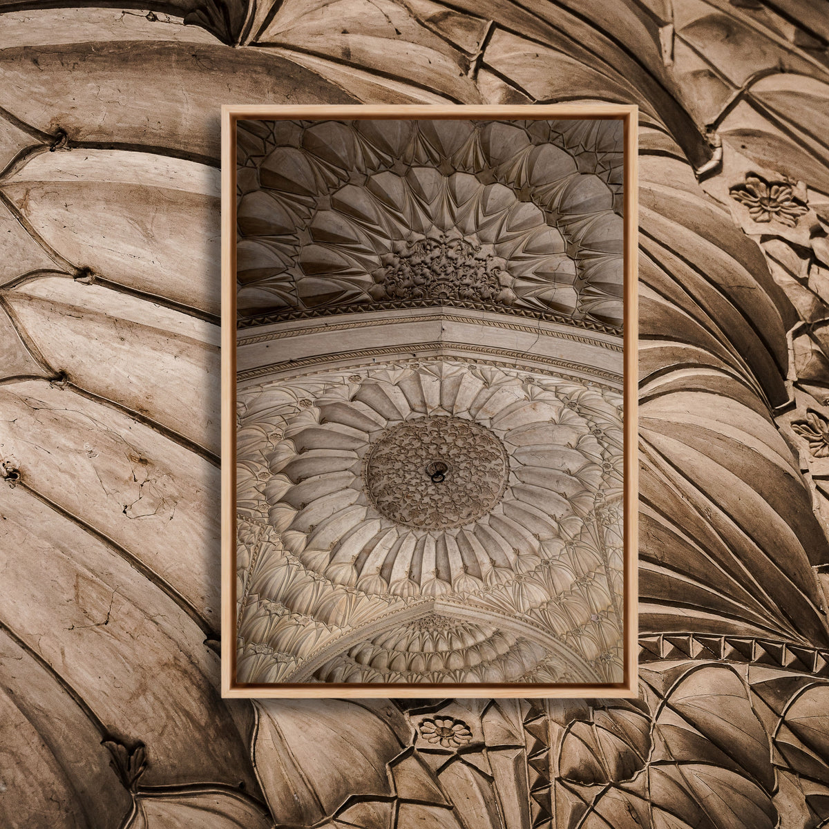 Safdarjung Tomb Stone Relief – Fine Art Wall Photography Print