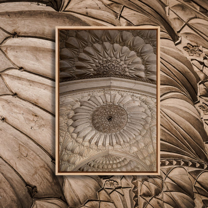 Safdarjung Tomb Stone Relief – Fine Art Wall Photography Print