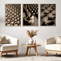 Delhi Potters Village – Clay, Craft & Pattern | DPR Series Fine Art Wall Photography Print
