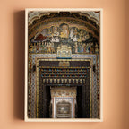 Shekhawati Haveli Fresco Door – Rajasthan | Architecture & Painting United Fine Art Wall Photography Print