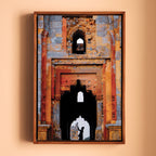 Lodhi Tomb – Winter Evening Light & Silhouette | Frame Within a Frame | Indian Heritage Fine Art Wall Photography Print