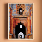 Lodhi Tomb – Winter Evening Light & Silhouette | Frame Within a Frame | Indian Heritage Fine Art Wall Photography Print
