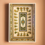 Shekhawati Haveli Ceiling – Ras Leela Painting | Colour, Dance & Divine Joy | Indian Heritage Fine Art Wall Photography Print
