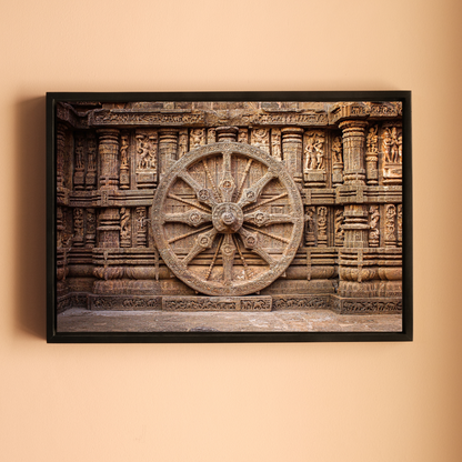 Konark Sun Temple, Odisha – The Sacred Wheel | Intricate Carvings, Cosmic Time & Eternal Stone | Fine Art Wall Photography Print