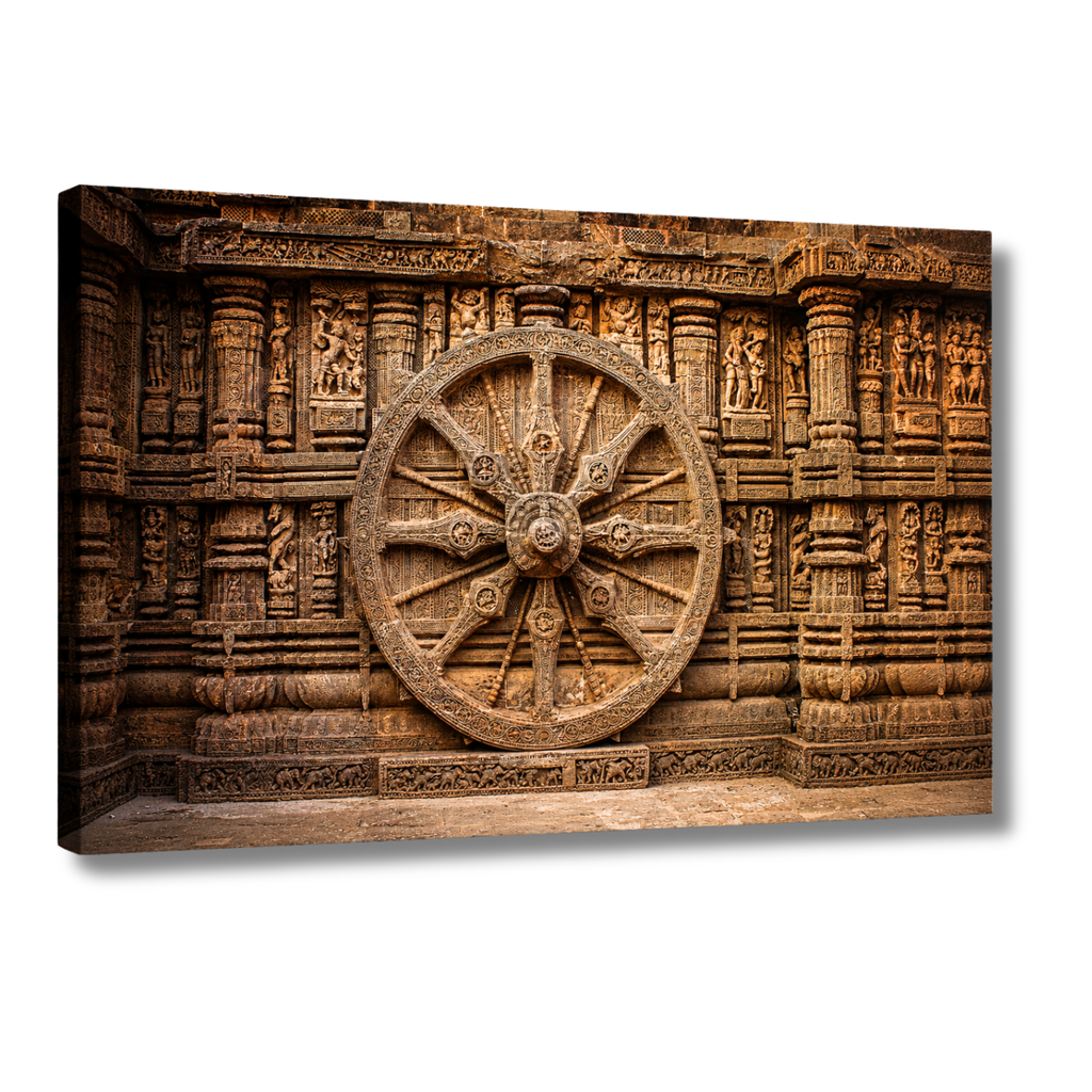 Konark Sun Temple, Odisha – The Sacred Wheel | Intricate Carvings, Cosmic Time & Eternal Stone | Fine Art Wall Photography Print